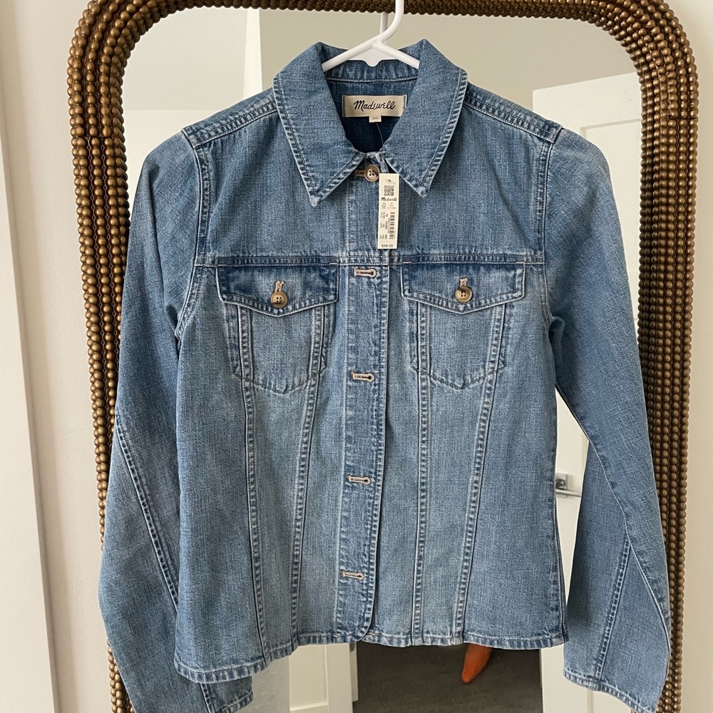 NWT Madewell Denim Button-down long-sleeve shirt